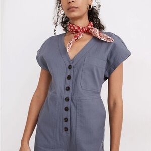 Madewell Cap Sleeve Jumpsuit